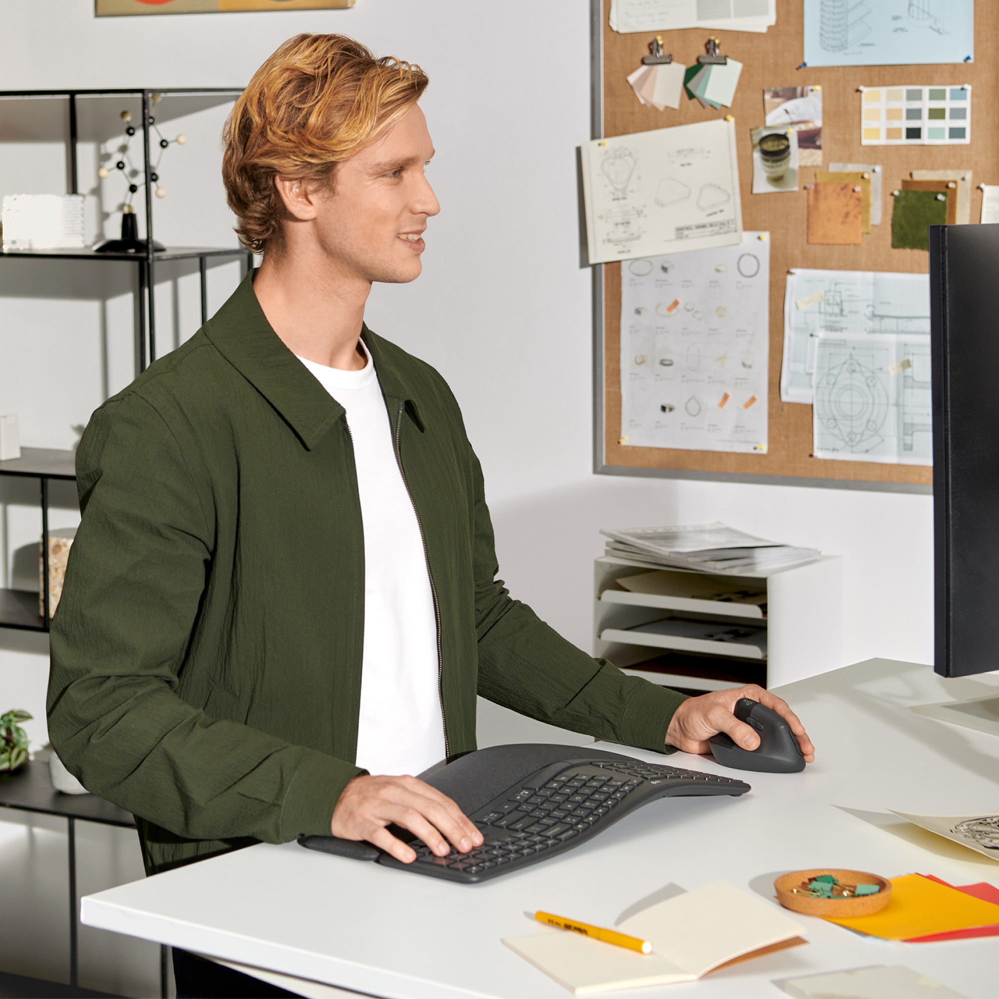 Maus pa kabllo Logitech Lift Vertical Ergonomic Mouse - Vertikal për majtas - Figura 4