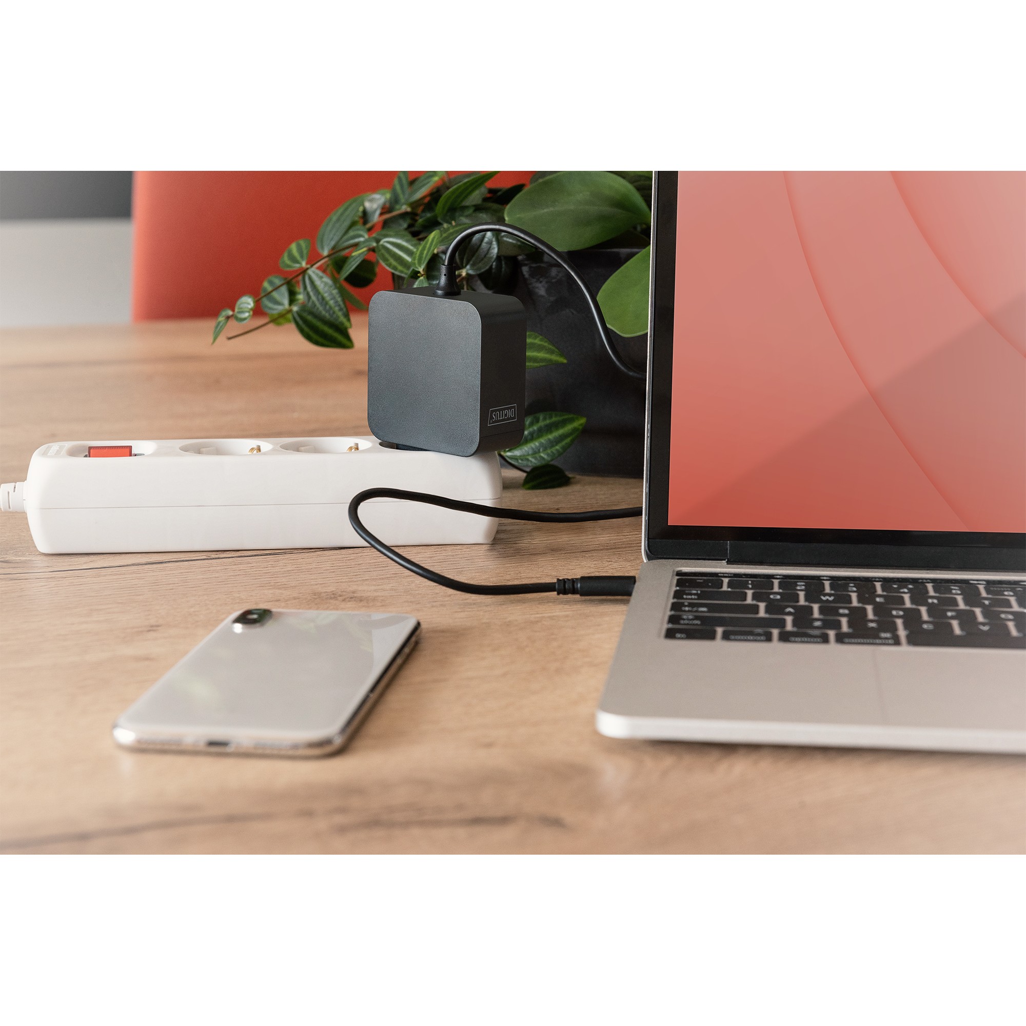 Adapter Digitus Universal Notebook Netzteil USB-C 65W 1.2m Kabel - Figura 2