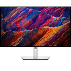 Monitor DELL 80cm/31.5'' (3840x2160) Dell UltraSharp U3223QE 16:9 5ms IPS HDMI DisplayPort USB-C Hub VESA Pivot 4K Argjend/Black