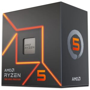 Procesor AMD CPU AM5 Ryzen 5 7600 Box 4.0GHz MaxBoost 5.2GHz 6xCore 12xThreads 38MB 65W Wraith Stealth Cooler