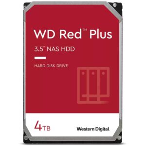 HDD të Brendshëm Western Digital 4TB WD40EFPX Red Plus 5400RPM 256MB