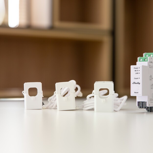 Smart Relay with 3x120A Terminals Shelly Pro 3EM 120A Wi-Fi/LAN / Measurement Function - Figura 5