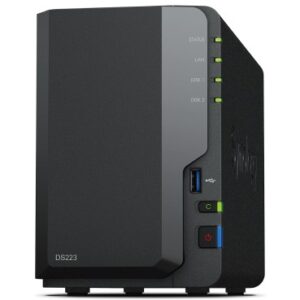 NAS Synology 2-Bay Synology DS223 Realtek-RTD1619B-CPU