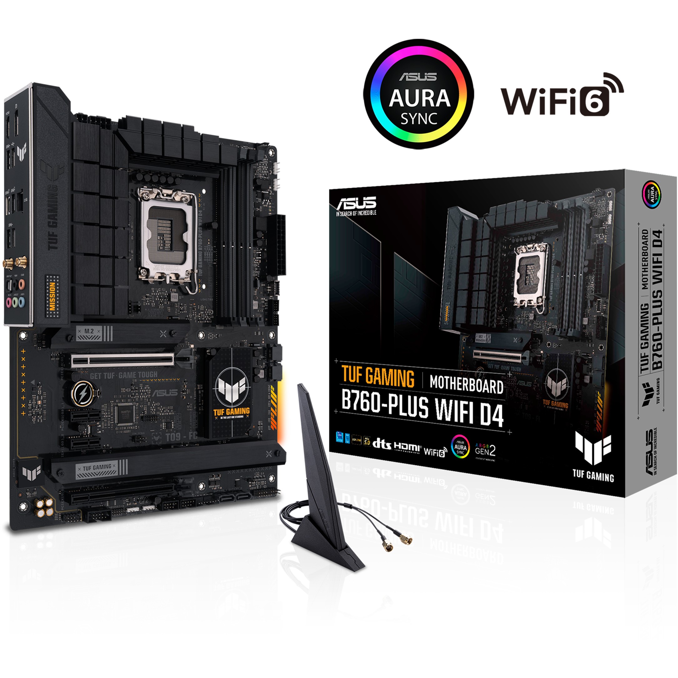 Pllakë Amë MB Intel ASUS 1700 TUF Gaming B760-PLUS WIFI DDR4 - Figura 3