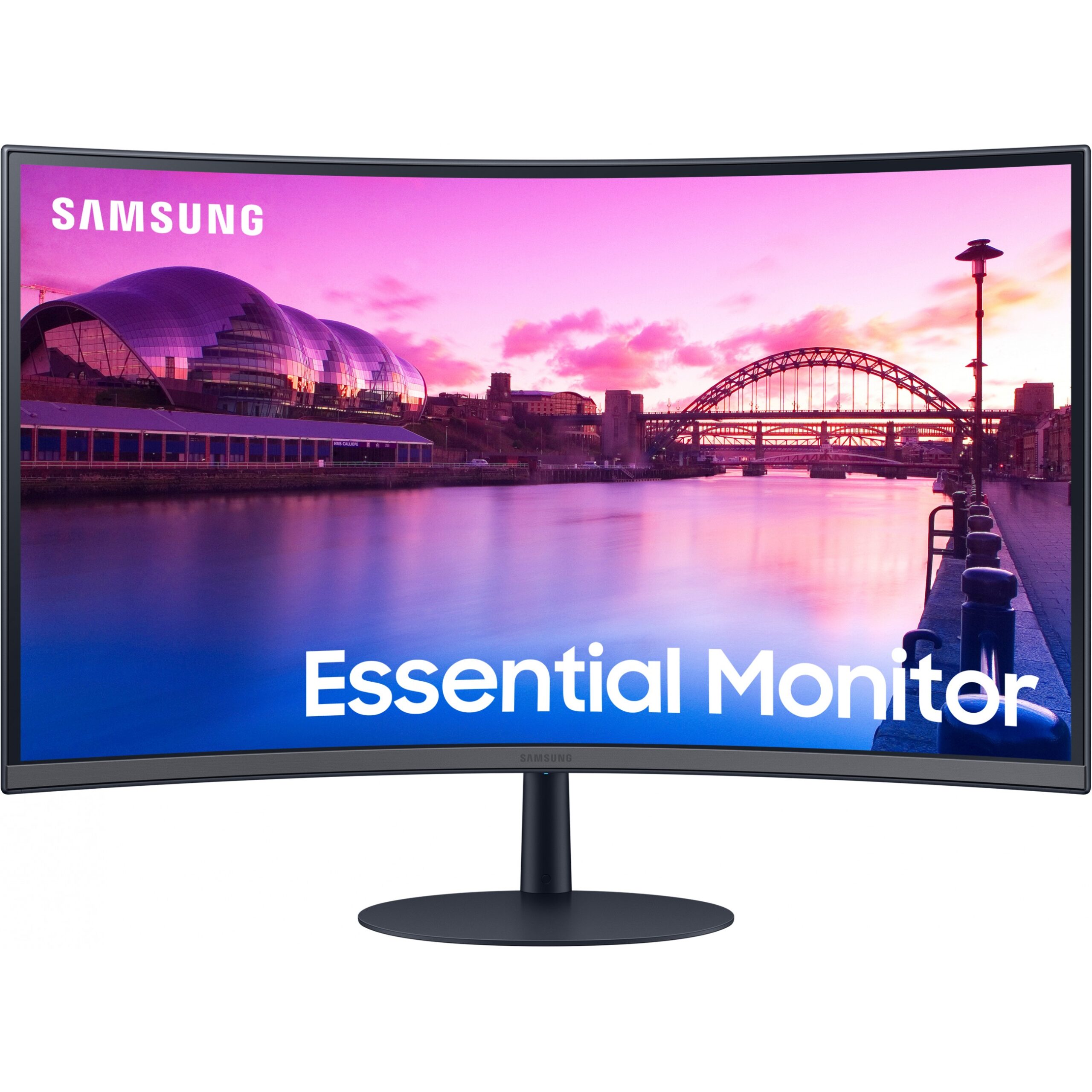 Monitor të Lakuar & UltraWide SAMSUNG 68cm/27'' (1920x1080) Samsung S27C390EAU 4ms 16:9 2xHDMI DisplayPort Speaker Full HD Black Blu/Gri - Figura 2