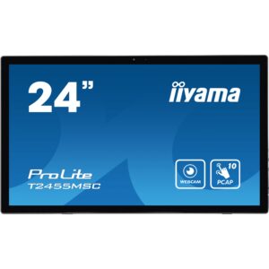 Monitor iiyama 60.5cm/24'' (1920x1080) iiyama ProLite T2455MSC-B1 16:9 FHD IPS Touch 5ms HDMI DP USB Speaker Zi