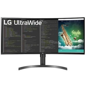 Monitor të Lakuar & UltraWide LG 88.9cm/35'' (3440x1440) LG 35WN75CP-B Curved 21:9 5ms 2xHDMI DP USB-C VESA Speaker UWQHD