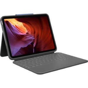 Aksesorë për tablet Logitech Rugged Folio - Tastatur dhe Foliohülle iPad 10. Generata grafit QWERTZ DE