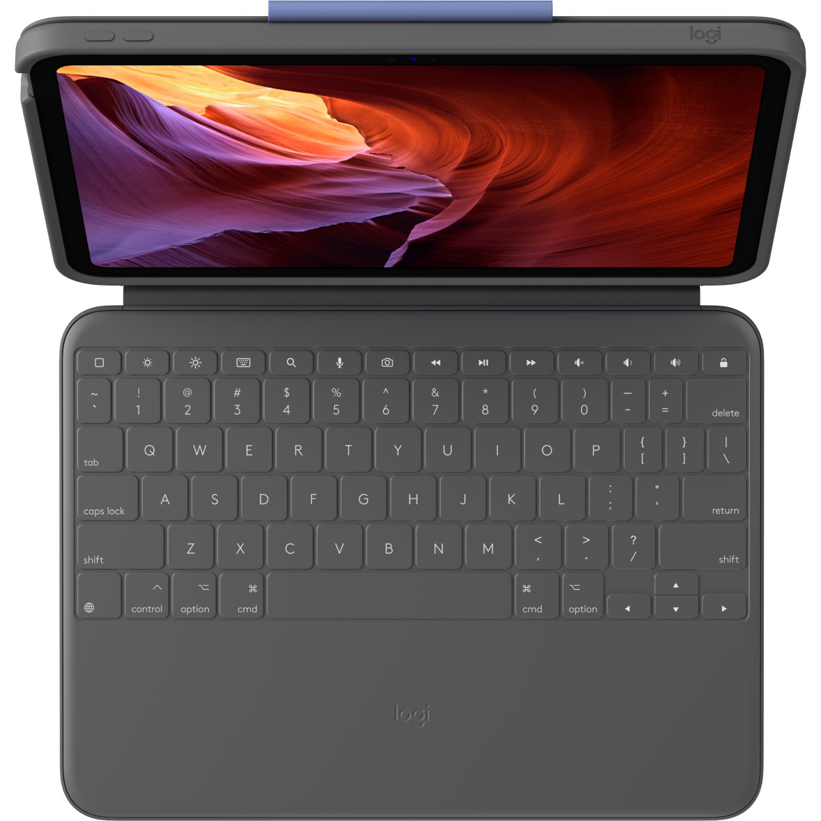 Aksesorë për tablet Logitech Rugged Folio - Tastatur dhe Foliohülle iPad 10. Generata grafit QWERTZ DE - Figura 2