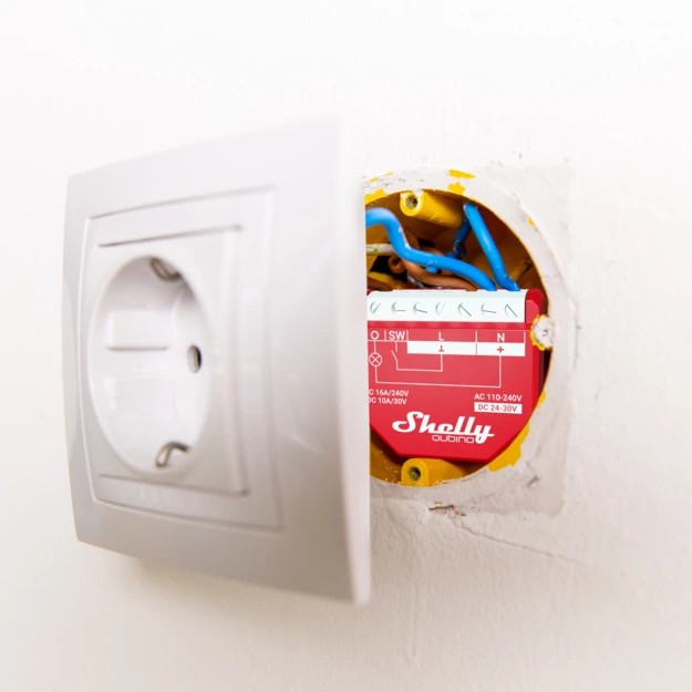 Kontrollues smart 1-kanalësh me matës energjie 16 A për montim në mur Shelly Wave 1PM - Figura 3