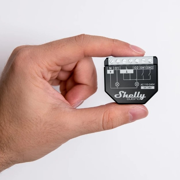 Kontrollues smart 2-kanalësh me matës energjie 16 A për montim në mur Shelly Wave 2PM - Figura 4
