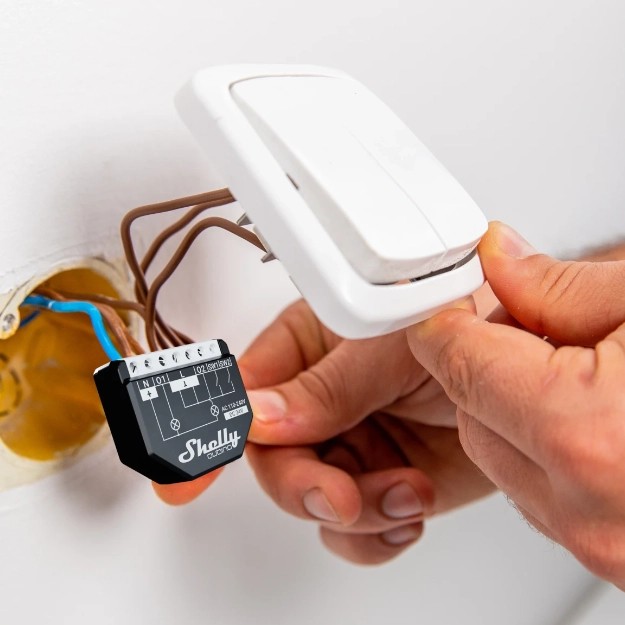 Kontrollues smart 2-kanalësh me matës energjie 16 A për montim në mur Shelly Wave 2PM - Figura 5