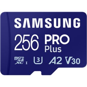 Kartë Memorie SD SAMSUNG CARD 256GB Samsung PRO Plus microSD UHS-I U3 Full HD 4K UHD