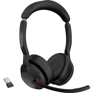 Kufje pa kabllo Jabra Evolve2 55 MS Stereo USB-A - Zezë