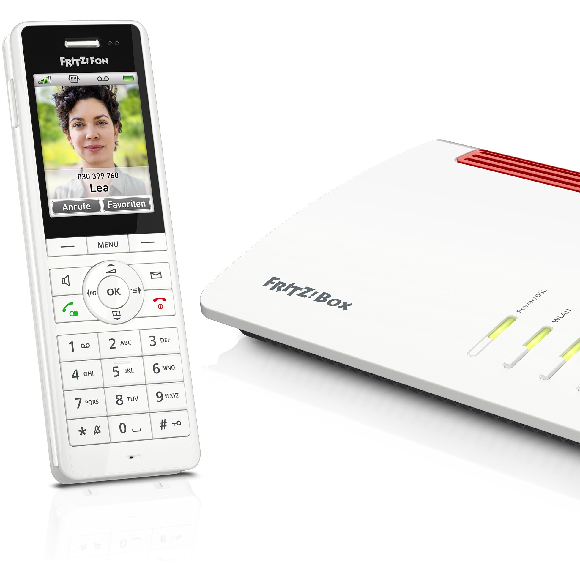 VoIP AVM FRITZ!Fon X6 i bardhë - Figura 2