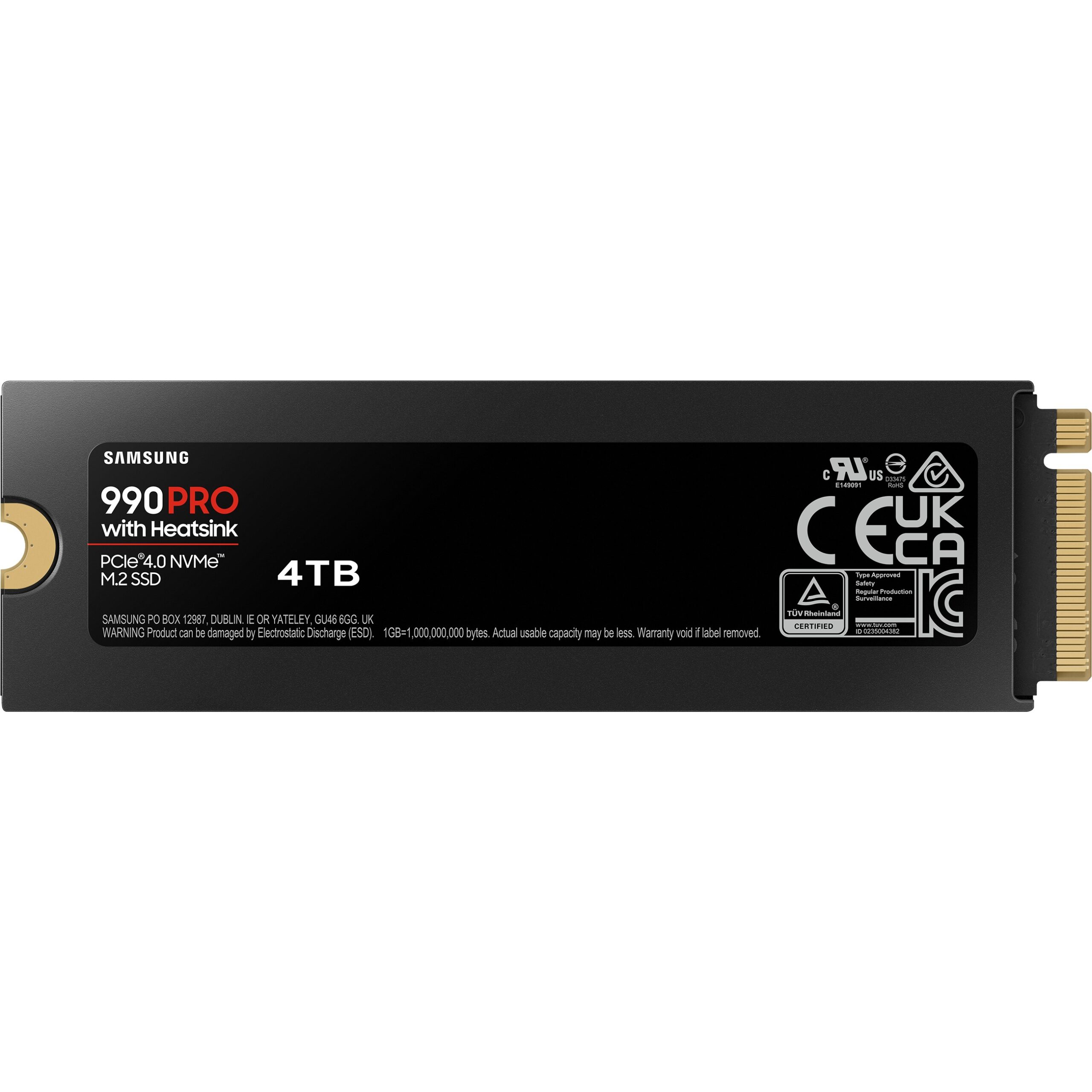 SSD të Brendshëm SAMSUNG M.2 4TB Samsung 990 PRO Heatsink NVMe PCIe 4.0 x 4 retail - Figura 2