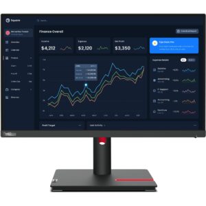 Monitor Lenovo 54.6cm/21.5" (1920x1080) Lenovo ThinkVision T22i-30 16:9 FHD IPS 60Hz 4ms HDMI VGA DP USB Pivot Zi