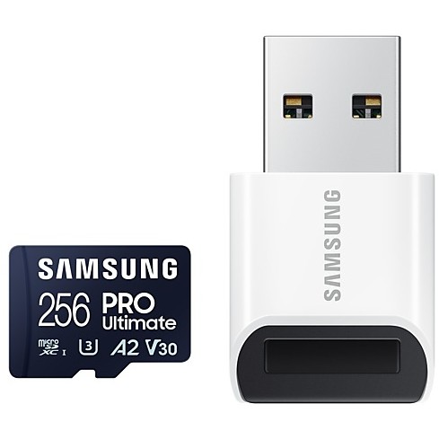 Kartë Memorie SD SAMSUNG CARD 256GB Samsung PRO Ultimate microSDXC 200MB/s + USB-Kartenleser - Figura 5