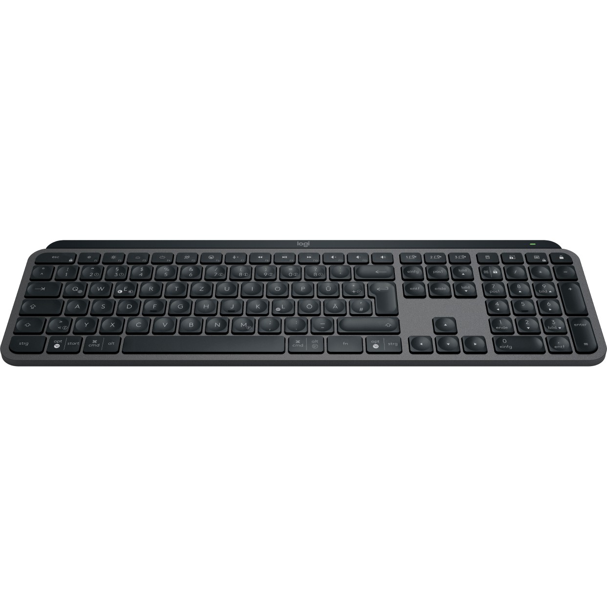 Tastierë Pa kabllo Logitech MX Keys S USB Graphite QWERTZ DE - Figura 2