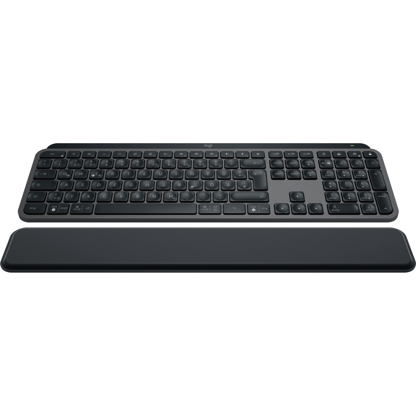 Tastierë Pa kabllo Logitech MX Keys S USB Graphite QWERTZ DE Palm Rest - Figura 2