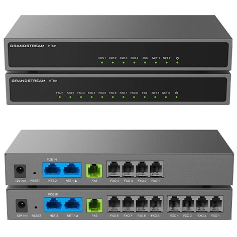 Switch Grandstream SIP-ATA HandyTone HT881 1xFXS-Port 8xFXO-Ports