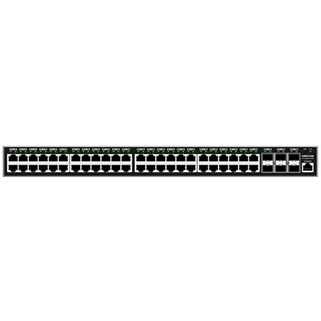 Grandstream GWN7806 48-Port Gigabit Layer 2+ Managed Switch | 48× RJ45 | 6× 10G SFP+ | VLAN | QoS | Enterprise Network Switch