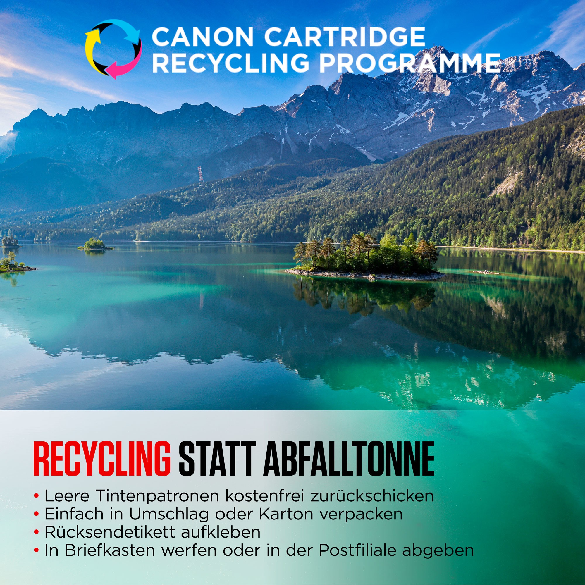 Toner Canon Tinte CLI-571 0386C008 4er Multipack (BKMCY) - Figura 4