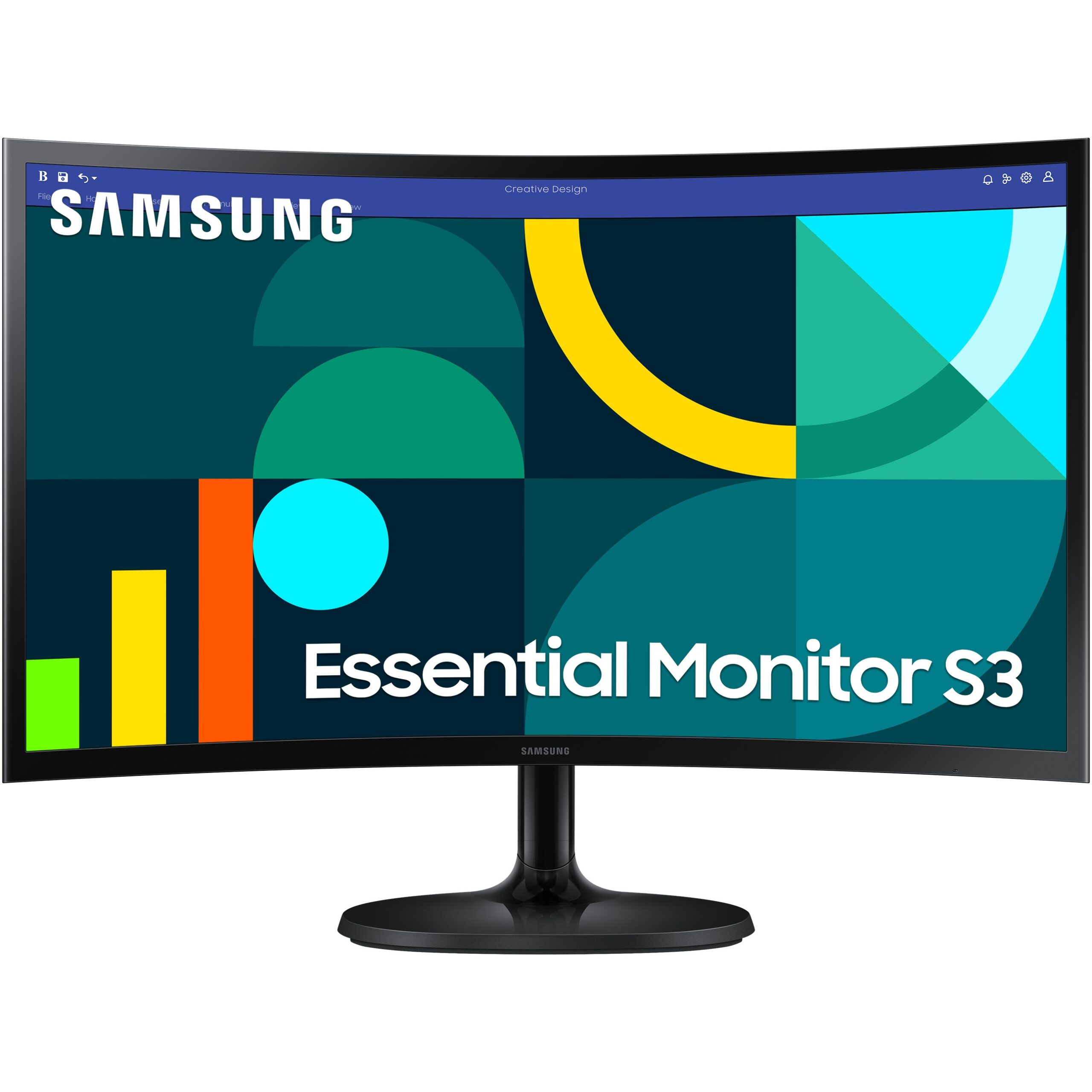 Monitor Samsung S24D364GAU / 24"/ Full HD VA / 100Hz / 4ms / HDMI+VGA - Zezë