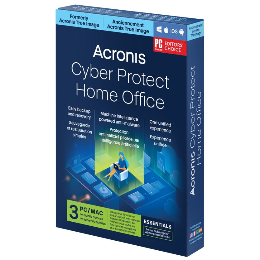 Software Acronis True Image Essentials - 1 Computer - 3 year subscription - ESD-Download