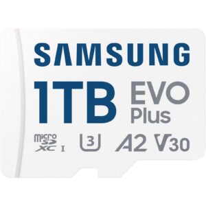 Kartë Memorie SD SAMSUNG CARD 1TB Samsung EVO PLUS microSDXC UHS-I U3 inkl. SD Adapter