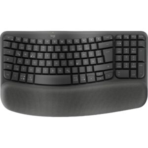 Tastierë Pa kabllo Logitech Wave Keys Bluetooth black QWERTZ DE