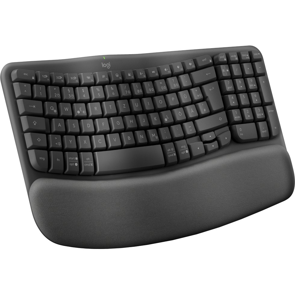 Tastierë Pa kabllo Logitech Wave Keys Bluetooth black QWERTZ DE - Figura 2