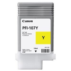 Toner Canon Tinte PFI-107Y 6708B001 Gelb 130ml
