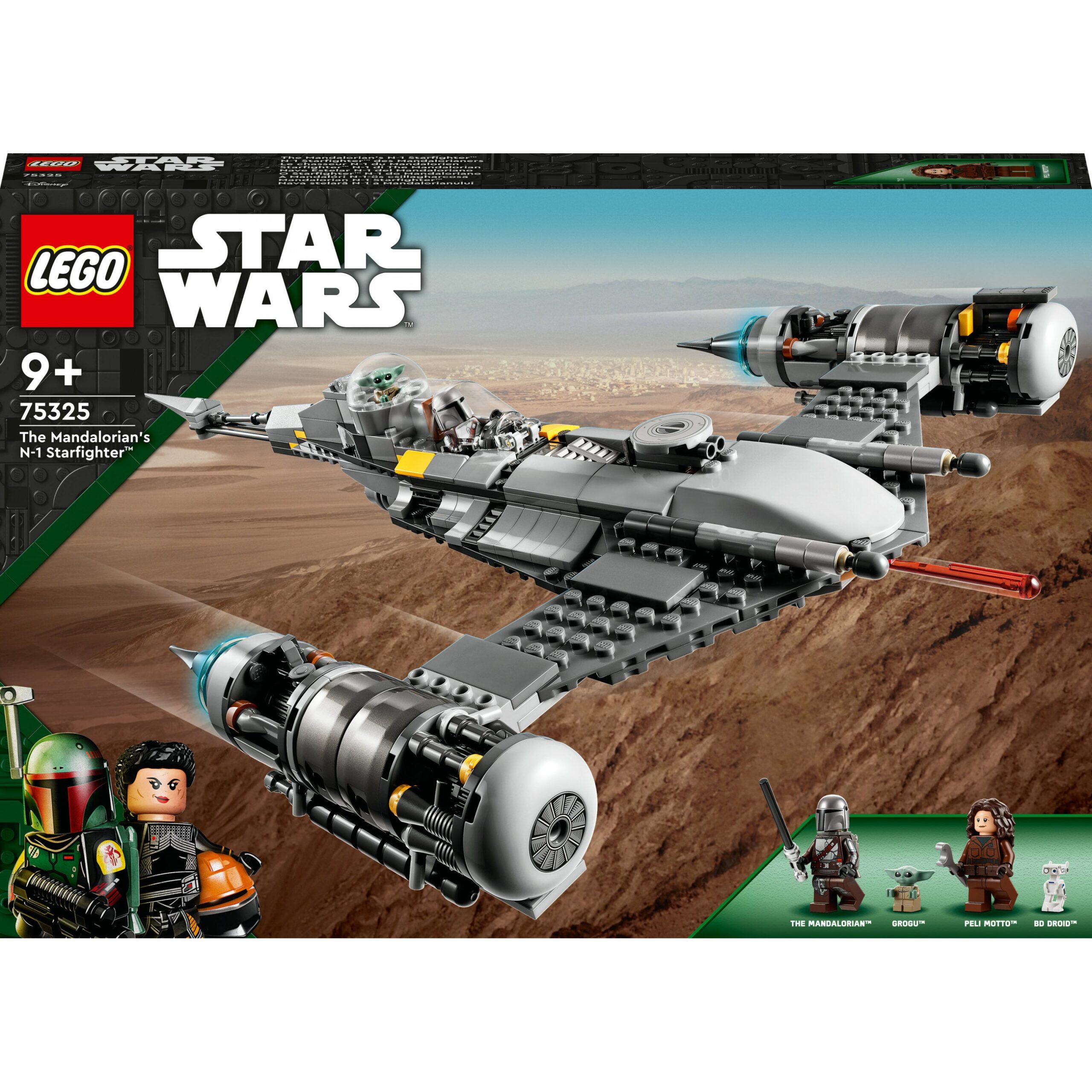 Lego Star Wars N-1 Starfighter i Mandalorianit 75325