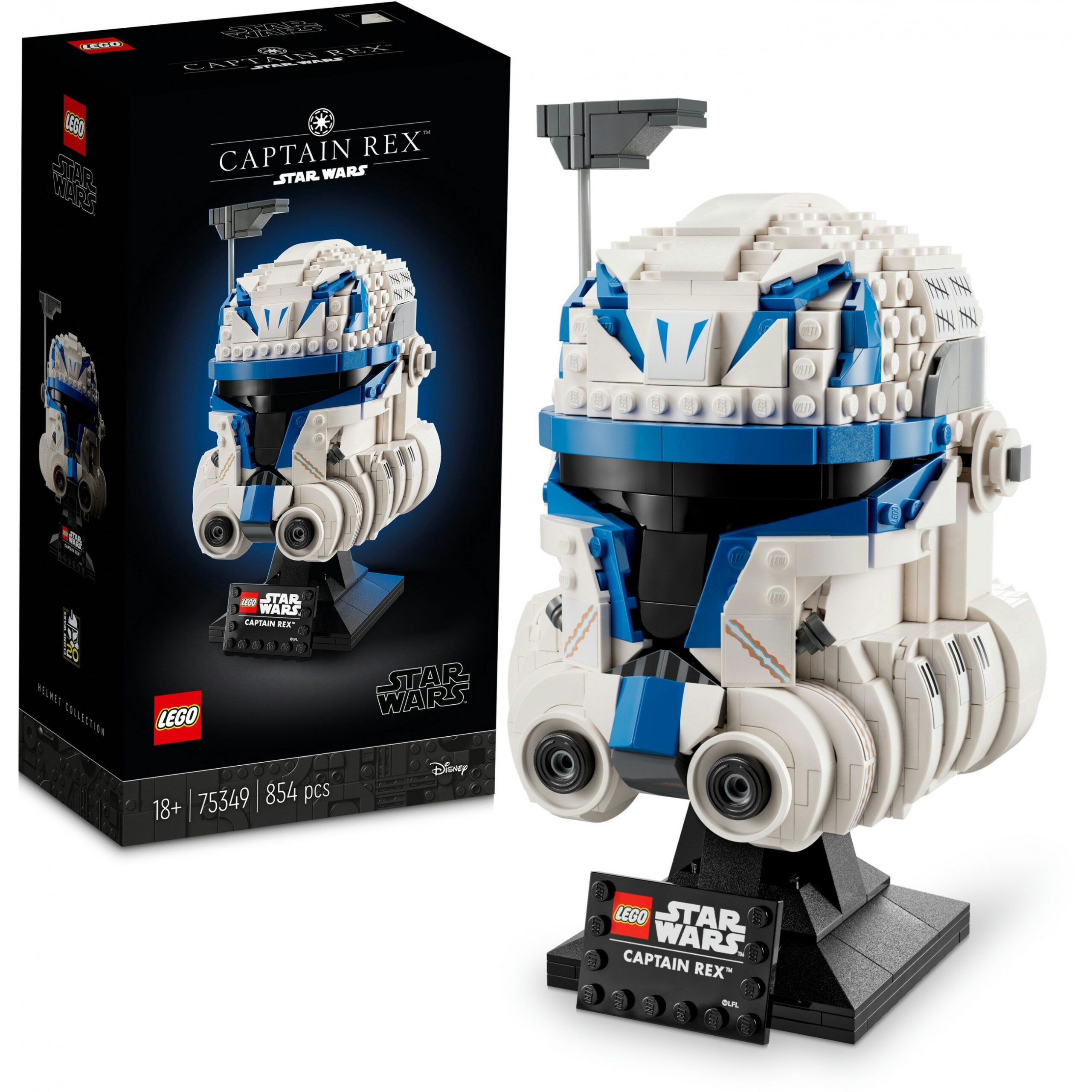 Lego Star Wars Captain Rex Helm 75349 - Figura 3