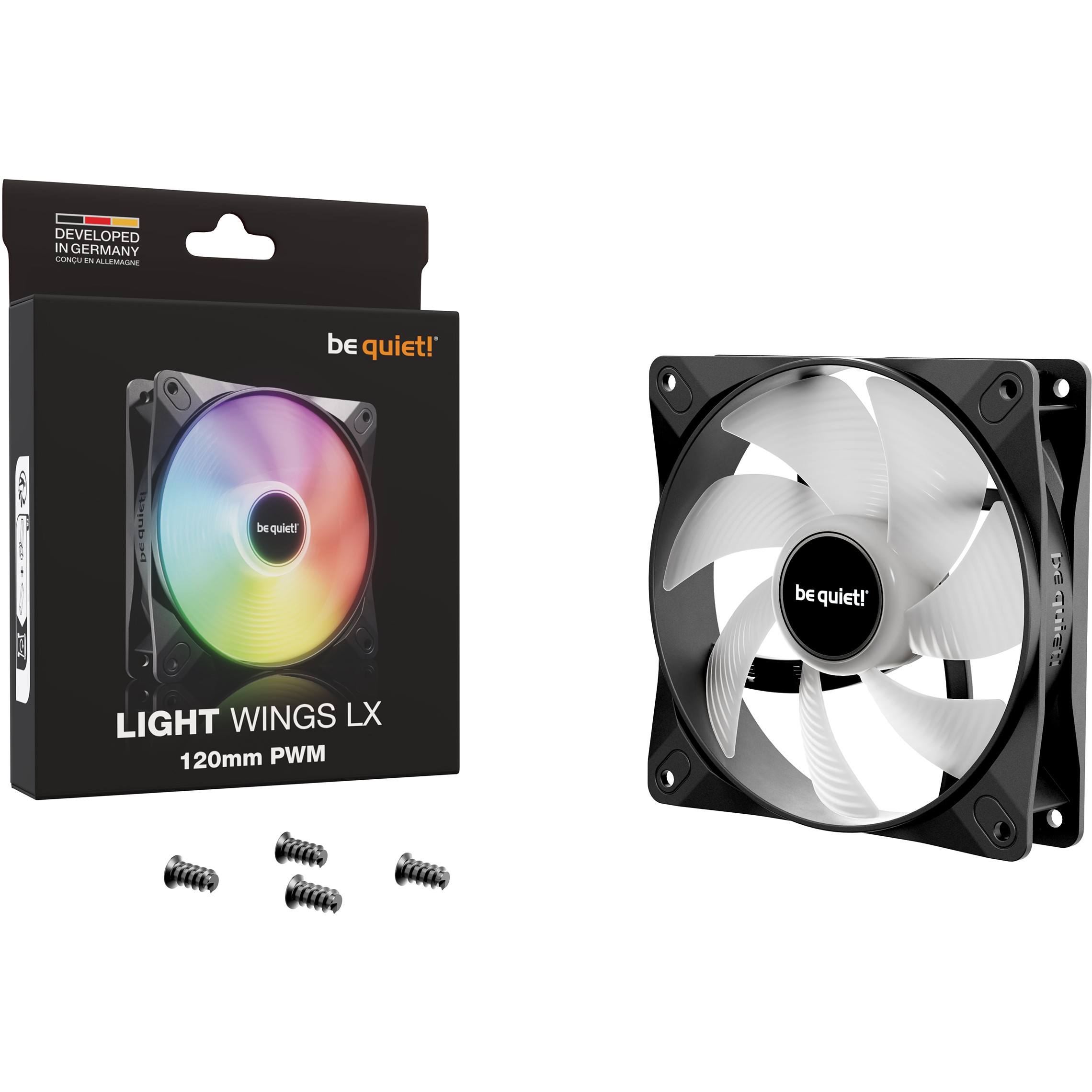 Ftohës për Kasë Be Quiet! 120mm LIGHT WINGS LX PWM - Figura 5