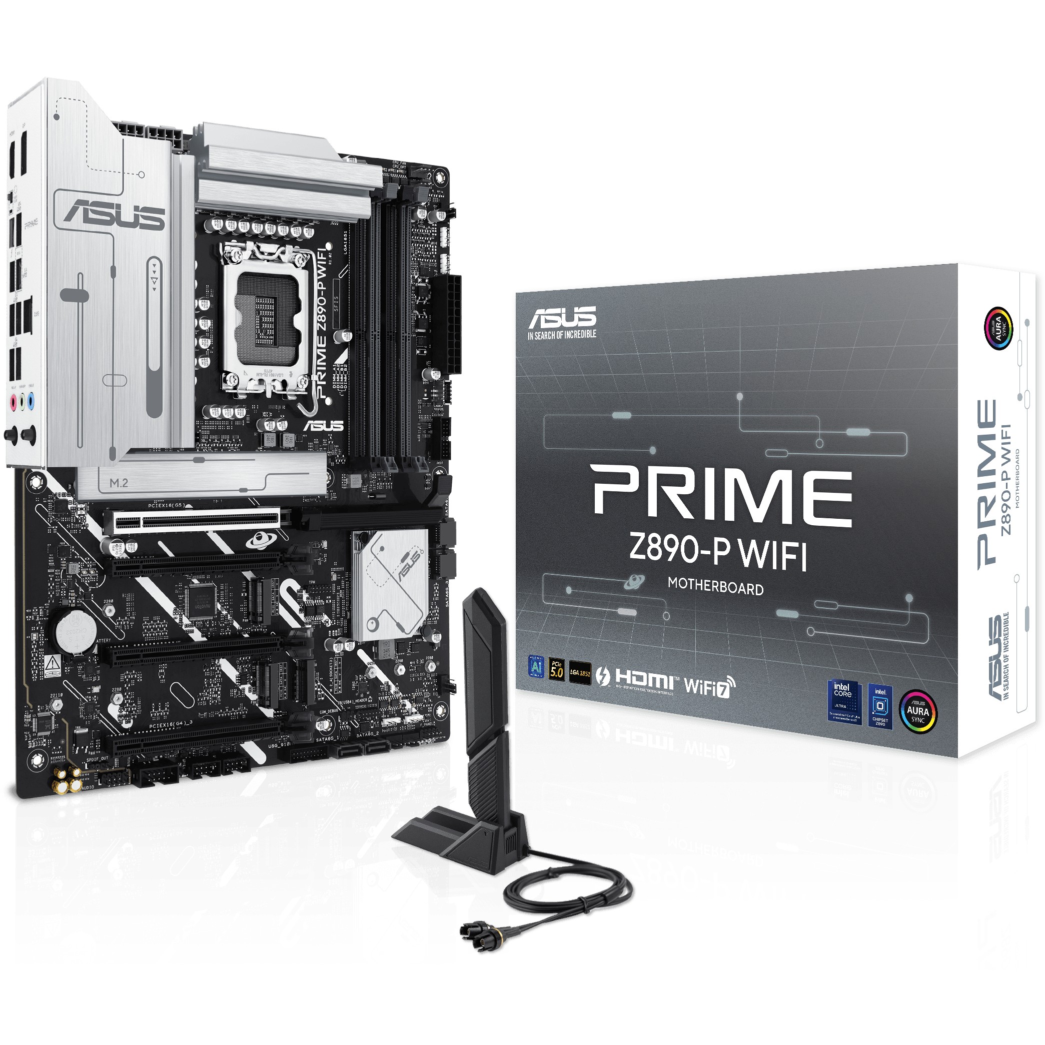Pllakë Amë MB Intel ASUS 1851 PRIME Z890-P Wifi DDR5 - Figura 4