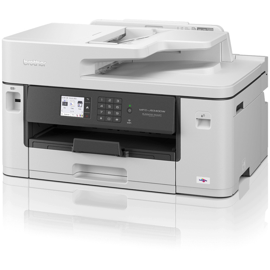 Printer Multifunksional Brother T MFC-J5340DWE EcoPro Tinte-Multifunksionsdrucker 4in1 A3 LAN WLAN Duplex ADF