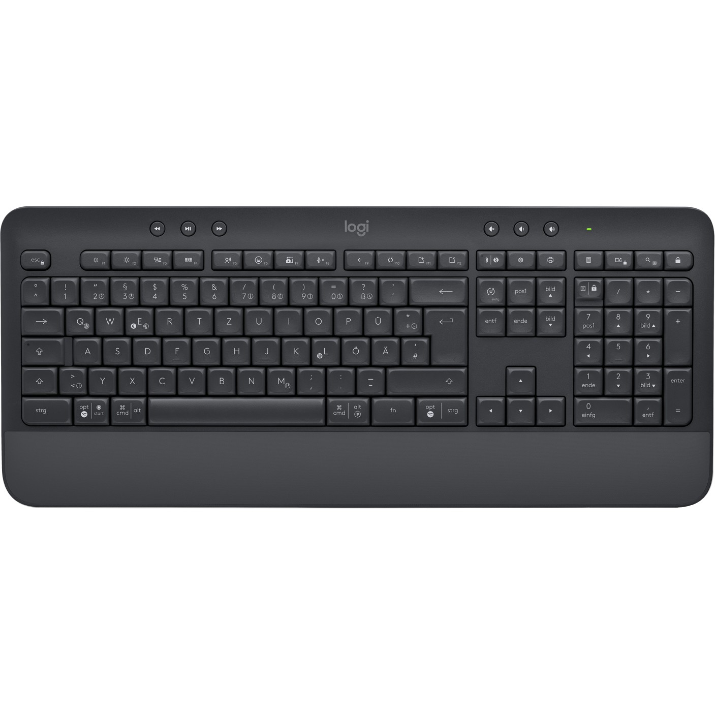 Tastierë Pa kabllo Logitech Signature K650 Bluetooth 5.1 Graphite