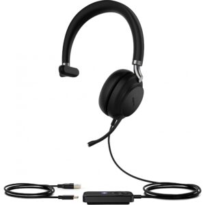 Kufje me kabllo Yealink UH38 Mono Microsoft Teams-W/O BAT USB-A USB-Headset