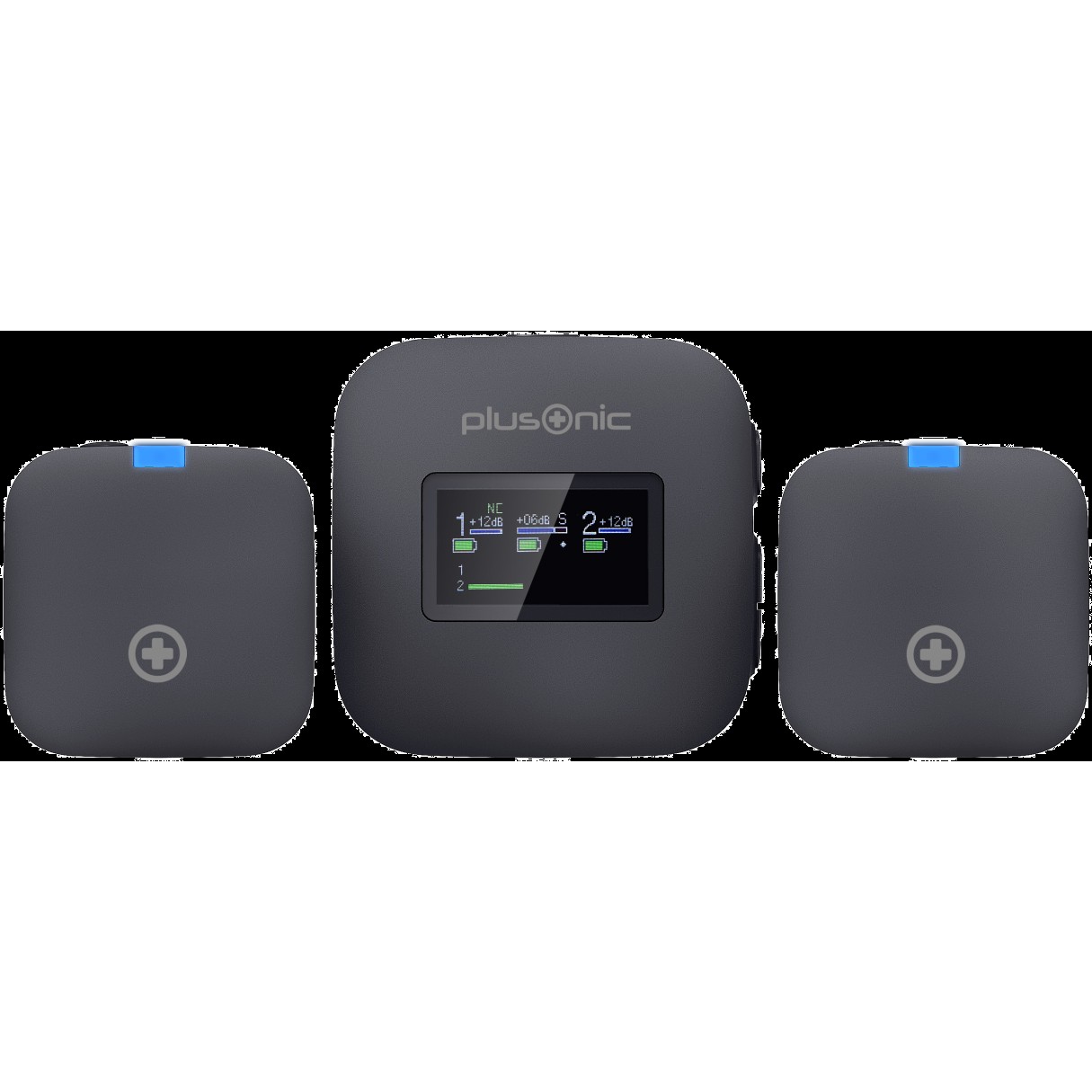 Mikrofon Wireless Plusonic Kit PS‑TDS8 – USB‑C / Lightning / 3.5mm Klinke – WiFi – ALLTRAVEL - Figura 2