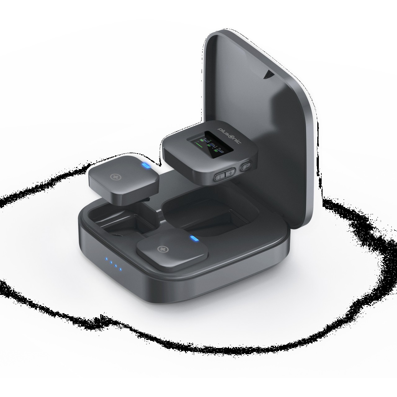Mikrofon Wireless Plusonic Kit PS‑TDS8 – USB‑C / Lightning / 3.5mm Klinke – WiFi – ALLTRAVEL - Figura 3