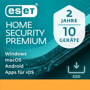 Software për Siguri ESET Home Security Premium - 10 User. 2 Vjet - ESD-DownloadESD