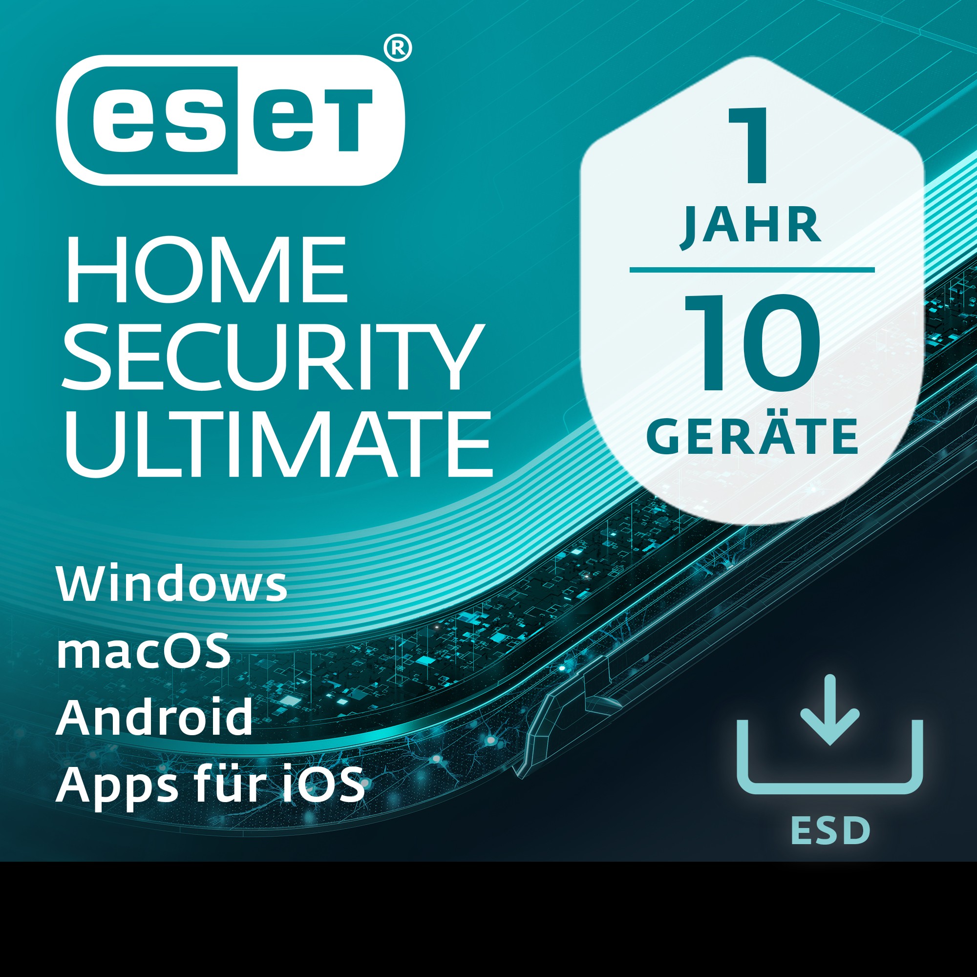 Software për Siguri ESET Home Security Ultimate - 10 User. 1 Year - ESD-DownloadESD