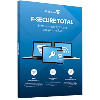 Software për Siguri F-Secure Total Security an VPN - 10 Devices. 1 Year - ESD-DownloadESD