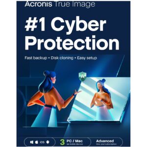 ESD Software Acronis True Image Advanced - 3 Computers + 500 GB Acronis Cloud Storage - 1 year Subscription - ESD-DownloadESD