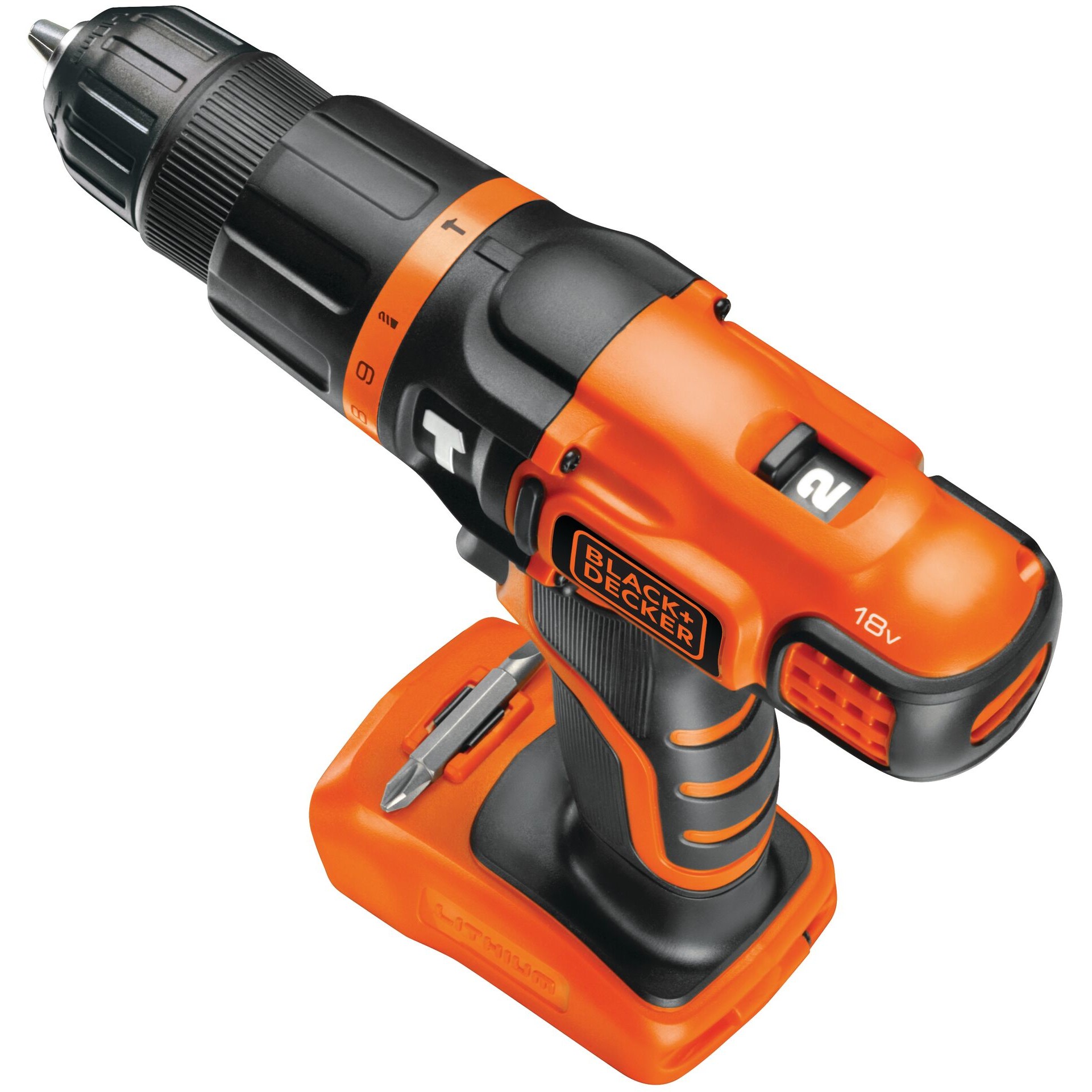 Cordless Drill Driver Black & Decker BDCH188N-XJ - Figura 3