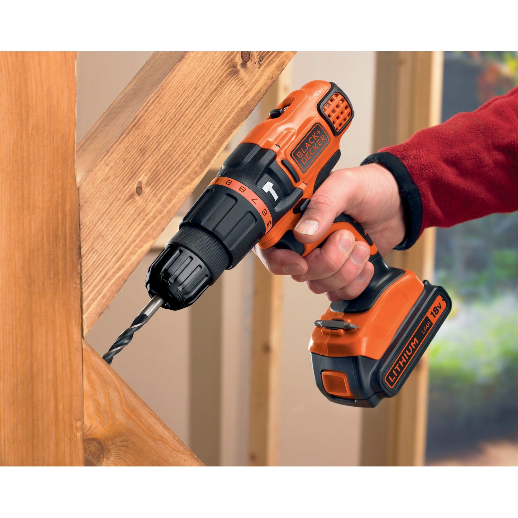 Cordless Drill Driver Black & Decker BDCH188N-XJ - Figura 4
