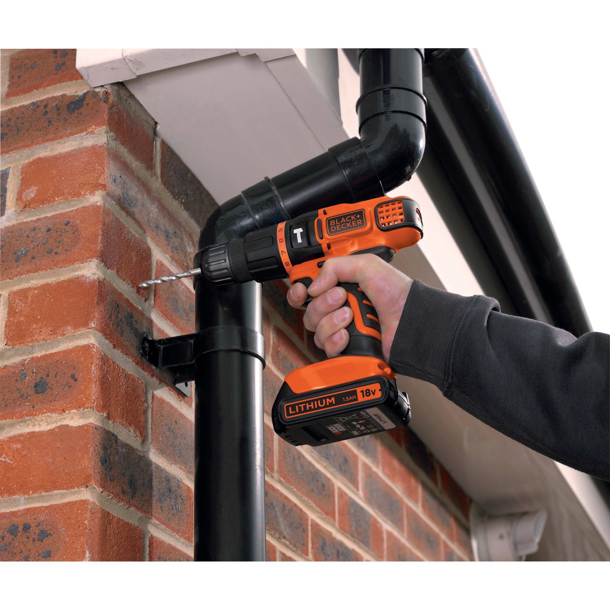 Cordless Drill Driver Black & Decker BDCH188N-XJ - Figura 5