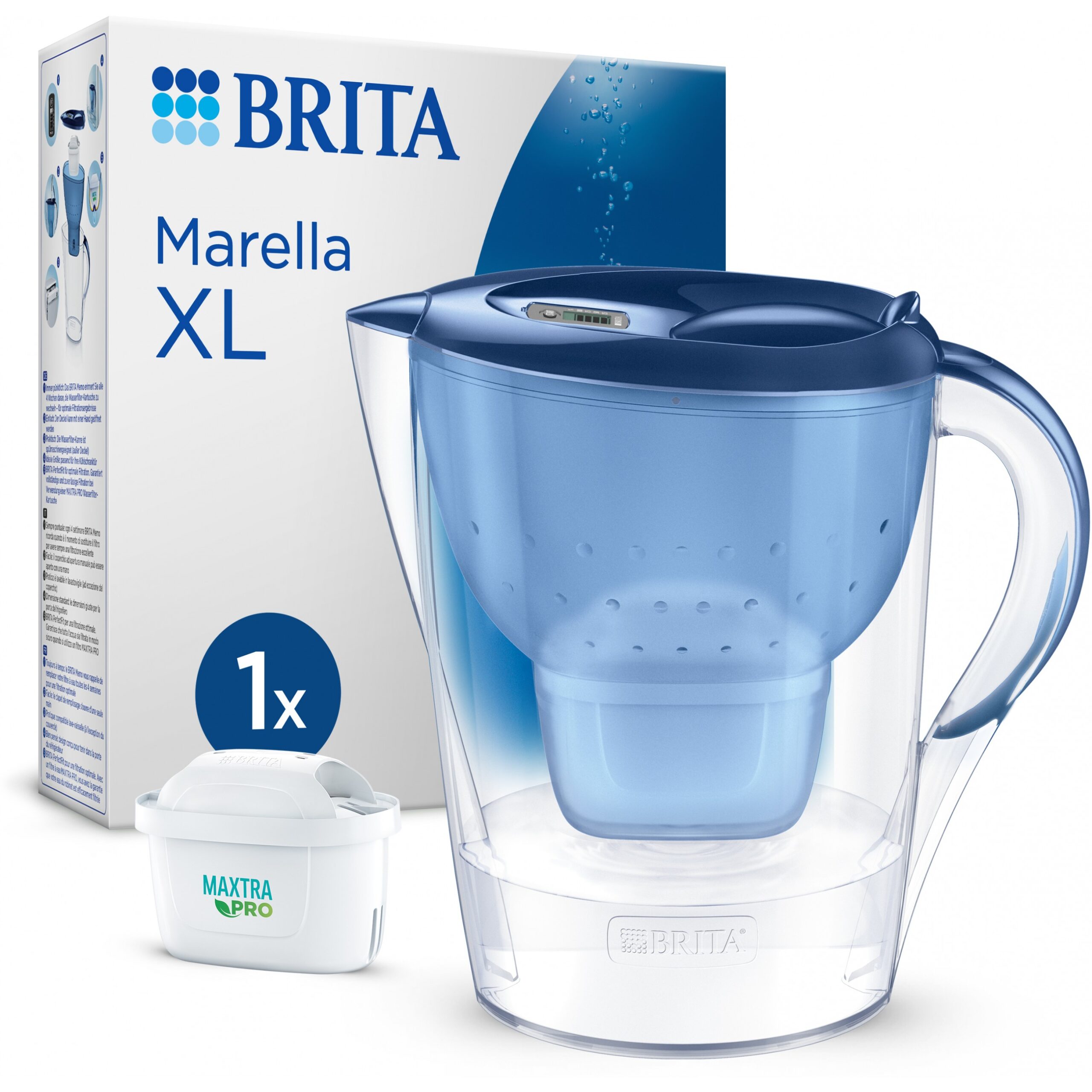 Filtrues Uji BRITA Marella XL / 1 Filter – Blu